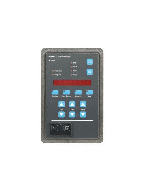 Product image for Cutler-Hammer MP4010 Eaton, MPrelay, MP-4000, Motor protection relay, RS-232, Fixed case, 5A, Motor, 120Vac