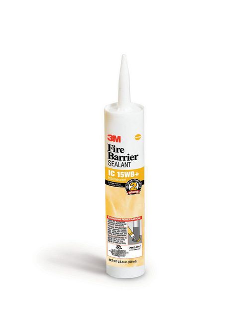 3M IC-15WB+-10.1oz Cartridge Fire Barrier Caulk 3M IC-15WB+-10.1oz Cartridge Fire Barrier Caulk