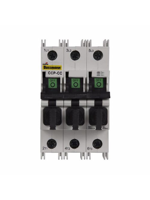 Eaton Bussmann CCP-3-30CC 3-Pole Class Compact Circuit Protector Eaton Bussmann CCP-3-30CC 3-Pole Class Compact Circuit Protector