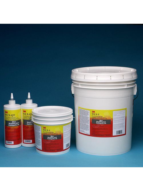 3M Electrical WLX-5 42 lb 5 Gallon Pail Wire Pulling Lubricant Wax 3M Electrical WLX-5 42 lb 5 Gallon Pail Wire Pulling Lubricant Wax