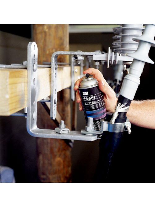 3M Electrical 16-501 16 oz Coating Zinc Spray 3M Electrical 16-501 16 oz Coating Zinc Spray
