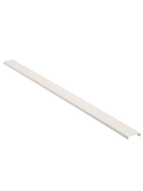 Duct cover, 1 W x 6' length, PVC, white. Duct cover, 1 W x 6' length, PVC, white.