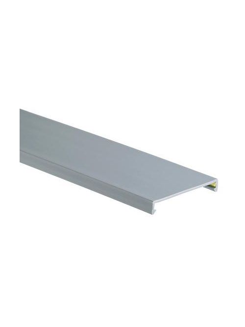Duct cover, 2 W x 6' length, PVC, light gray. Duct cover, 2 W x 6' length, PVC, light gray.