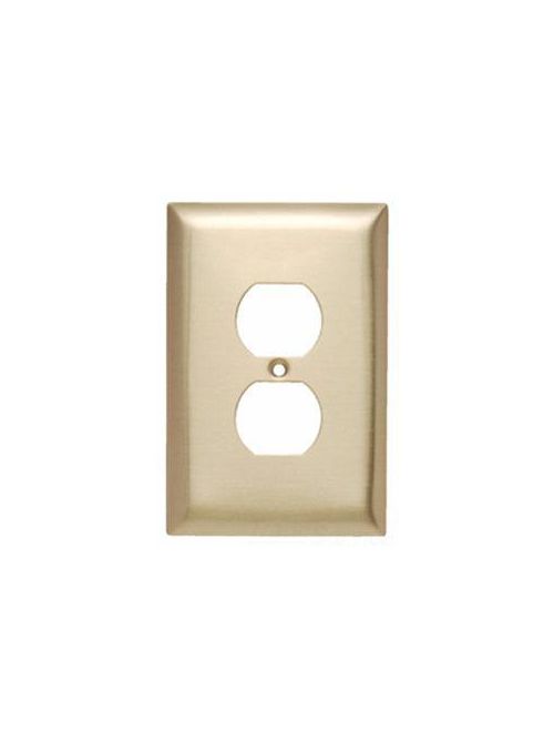 Product image for P&S SBO8 SMOOTH BRASS 1G DUPLEX JUMBO