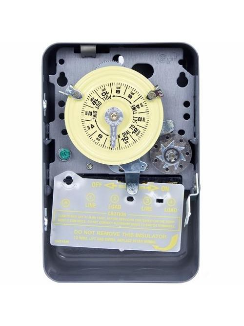 Intermatic T171 NEMA 1 125 VAC 60 Hz 40 Amp SPST Electromechanical Time Switch Intermatic T171 NEMA 1 125 VAC 60 Hz 40 Amp SPST Electromechanical Time Switch
