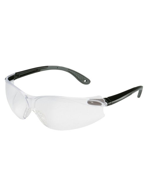 Product image for 3M Industrial Safety 11670-00000-20 Black/Gray Temple Clear Hard Coat Lens Protective Eyewear