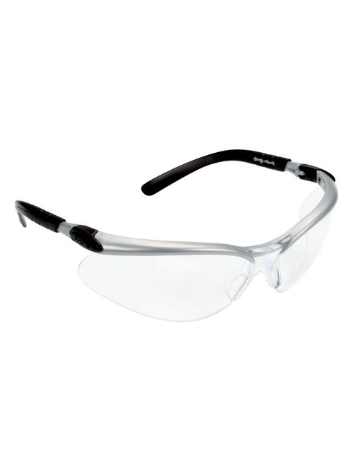 3M Industrial Safety 11380-00000-20 Silver Frame Clear Anti-Fog Lens Protective Eyewear 3M Industrial Safety 11380-00000-20 Silver Frame Clear Anti-Fog Lens Protective Eyewear