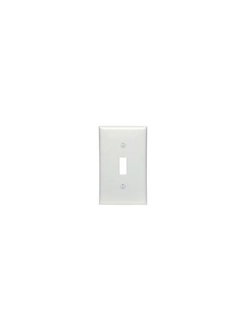 Leviton 80701-E 2.75 x 0.22 x 4.5 Inch 1-Gang Smooth Black Thermoplastic Nylon Device Mount Standard Toggle Switch Wallplate Leviton 80701-E 2.75 x 0.22 x 4.5 Inch 1-Gang Smooth Black Thermoplastic Nylon Device Mount Standard Toggle Switch Wallplate