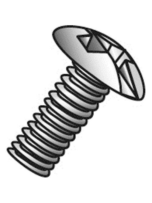 Product image for Cully 52024 6-32 x 1-1/2" Machine Screws, Truss Head, Combo Phillips/Slotted, Zinc
