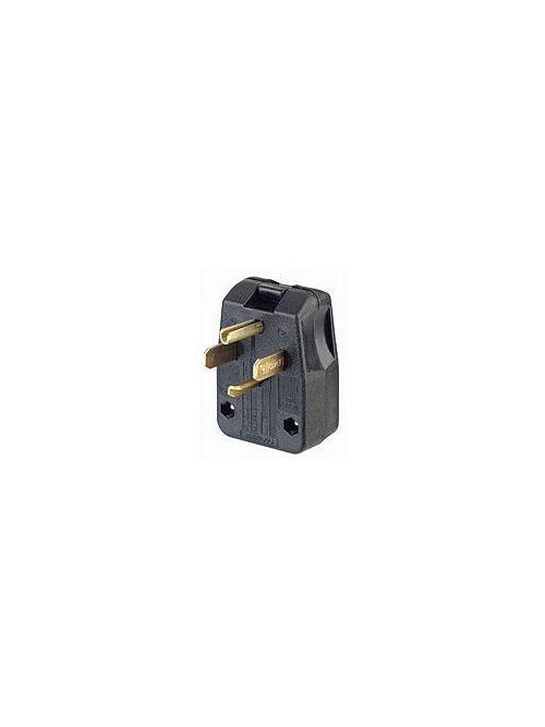 Leviton 275-T 125/250 Volt 30/50 Amp 3-Pole 4-Wire NEMA 14-30P/14-50P Black Thermoplastic Angled Polarized Straight Blade Plug Leviton 275-T 125/250 Volt 30/50 Amp 3-Pole 4-Wire NEMA 14-30P/14-50P Black Thermoplastic Angled Polarized Straight Blade Plug