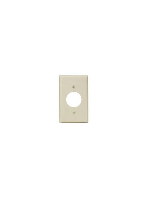 Leviton 86004 2.75 x 0.22 x 4.5 Inch 1-Gang Smooth Ivory Thermoset Device Mount Standard Receptacle Wallplate Leviton 86004 2.75 x 0.22 x 4.5 Inch 1-Gang Smooth Ivory Thermoset Device Mount Standard Receptacle Wallplate