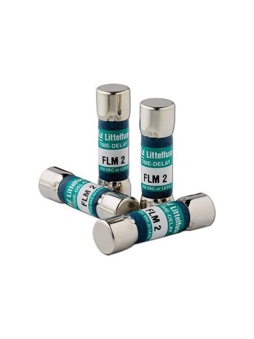 Product image for Littelfuse FLM010 10 Amp 250 VAC 125 VDC Time Delay Midget Fuse