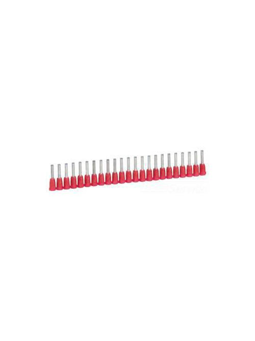 Product image for P&S 37663 RED 18AWG FERRULE W/FLNG