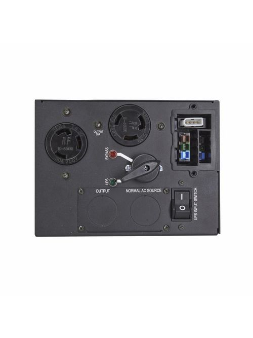 Product image for Cutler-Hammer MBP6K208 9PX maintenance bypass, 3U, Hardwired input, Outputs: (1) L6-30R, Hardwired