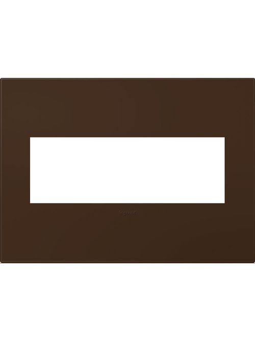 Product image for Pass & Seymour AWP3GTF4 adorne 3Gang Wall Plate - Truffle