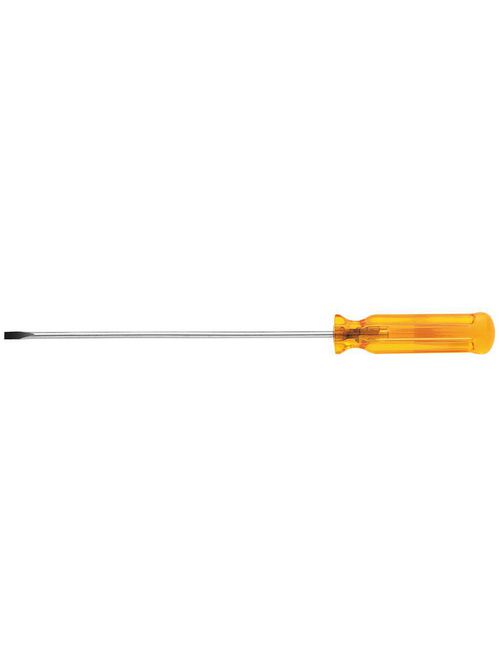 Klein A216-6 6 Inch Round-Shank 1/8 Inch Cabinet-Tip Screwdriver Klein A216-6 6 Inch Round-Shank 1/8 Inch Cabinet-Tip Screwdriver