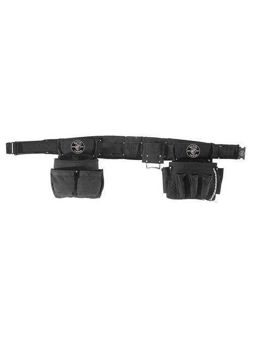 Klein Tools 5710M 4-Piece 2 Inch Belt Medium Hammer Holder/Tool Belt/Pouch Electrician Combo Set Klein Tools 5710M 4-Piece 2 Inch Belt Medium Hammer Holder/Tool Belt/Pouch Electrician Combo Set