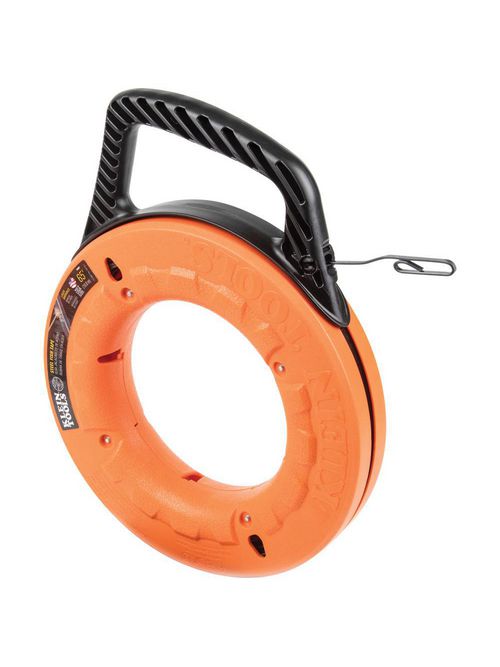 Klein Tools 56002 65 Foot 1/8 Inch Wide Steel Fish Tape Klein Tools 56002 65 Foot 1/8 Inch Wide Steel Fish Tape
