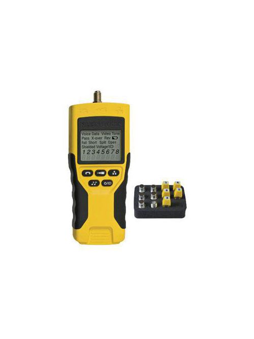 Klein VDV501-809 2.8 x 1.7 x 6.3 Inch Alkaline Battery LCD VDV Tester Kit Klein VDV501-809 2.8 x 1.7 x 6.3 Inch Alkaline Battery LCD VDV Tester Kit