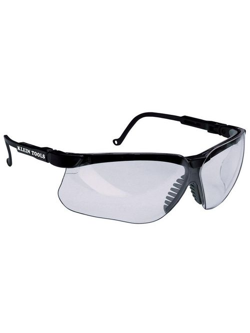 Product image for Klein Tools 60055 Black Frame Espresso Lens Polycarbonate Wraparound Standard Protective Eyewear