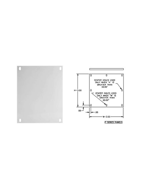 EBX 3636P PNTD WHITE GALV PANEL 2 EBX 3636P PNTD WHITE GALV PANEL 2