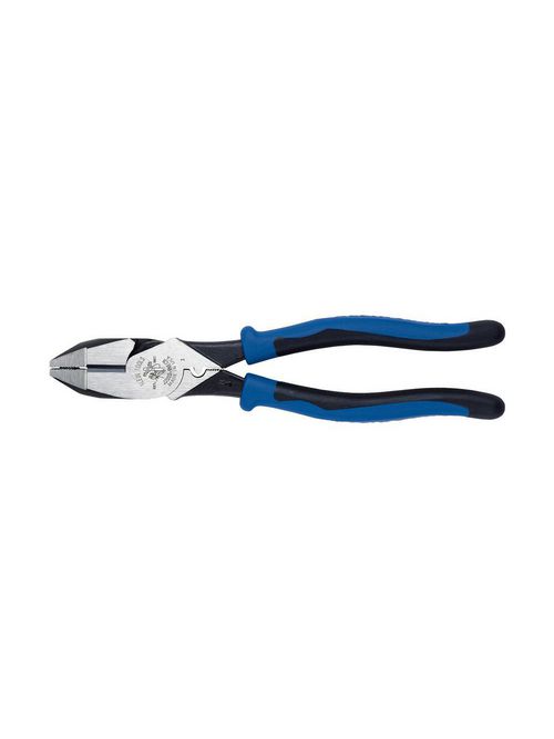 Klein J2000-9NECR 9 Inch Journeyman Connector Crimping High Leverage Side Cutting Pliers Klein J2000-9NECR 9 Inch Journeyman Connector Crimping High Leverage Side Cutting Pliers