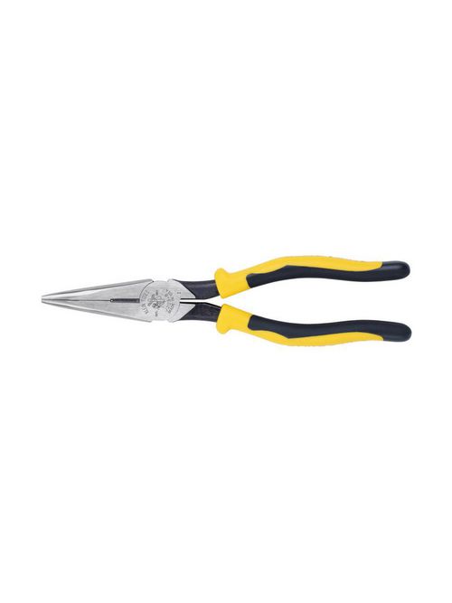 Klein J203-8 8 Inch Journeyman Heavy Duty Long Nose Pliers Side Cutting Pliers Klein J203-8 8 Inch Journeyman Heavy Duty Long Nose Pliers Side Cutting Pliers
