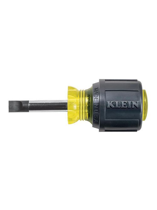 Klein 600-1 1/4 Inch Keystone Tip 1-1/2 Inch Heavy Duty Round-Shank Screwdriver Klein 600-1 1/4 Inch Keystone Tip 1-1/2 Inch Heavy Duty Round-Shank Screwdriver