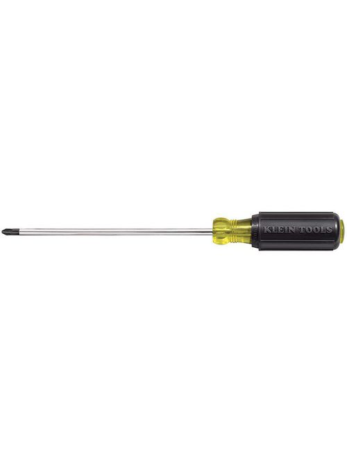 Klein 603-10 #2 Profilated Phillips Tip 10 Inch Round-Shank Screwdriver Klein 603-10 #2 Profilated Phillips Tip 10 Inch Round-Shank Screwdriver