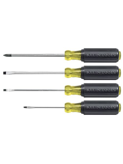 Product image for Klein 85484-12 4pc Screwdriver Set