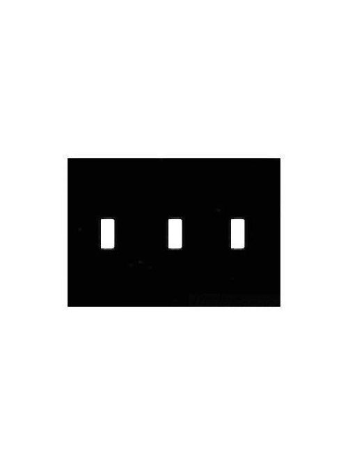 Product image for Mulberry 10133 8-7/8 x 4-11/16" 3-Gang Galvanized Steel GFCI Receptacle Gang Box Cover