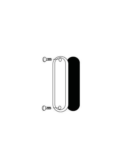 Product image for Mulberry 11699 1/2" Hub Galvanized Steel Blank Conduit Body Cover