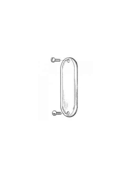 Product image for Mulberry 11712 1" Hub Aluminum Blank Conduit Body Cover
