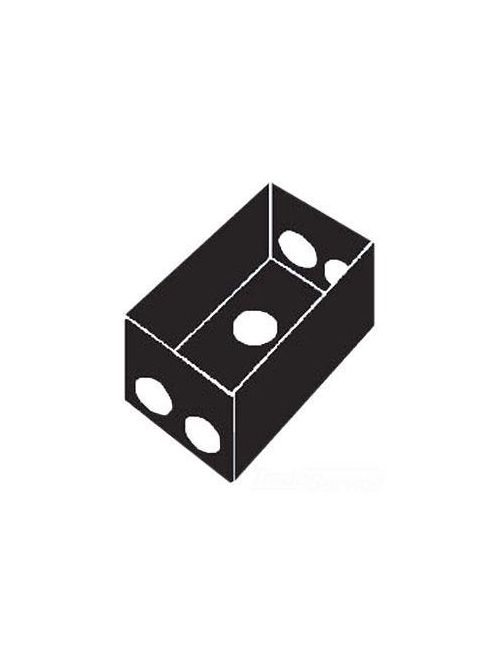 Mulberry 30215 1/2 Inch Hub 18 In 1-Gang Gray Die-Cast Aluminum 5-Outlet Heavy Duty Electrical Deep Box Mulberry 30215 1/2 Inch Hub 18 In 1-Gang Gray Die-Cast Aluminum 5-Outlet Heavy Duty Electrical Deep Box