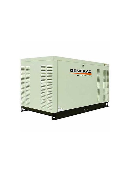 Product image for Generac QT03015ANSX 30 kW 120/240 VAC 60 Hz 1-Phase Steel Quiet Test Generator