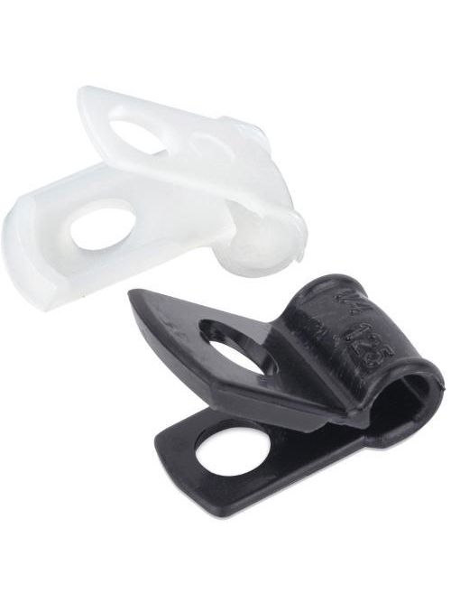 Product image for Cable clamp self-aligning nyl natural 0.61x0.5in