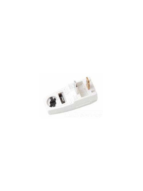 Product image for P&S 123PQCW 2W Quick Clamp Plug Wht