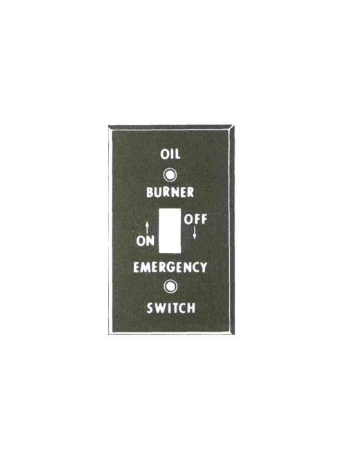 Mulberry 41001 1-Gang Red 1-Switch Oil Burner Wallplate Product image for Mulberry 41001 1-Gang Red 1-Switch Oil Burner Wallplate