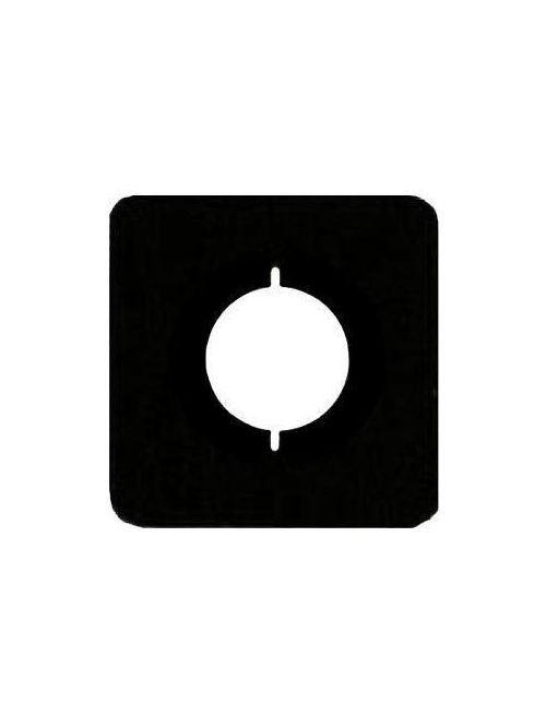 Product image for Mulberry 76222 30/50 Amp 3-Wire 2-Gang White Semi Gloss Steel Range/Dryer Receptacle Wallplate