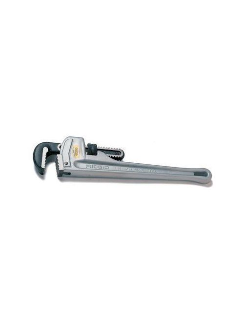 Product image for Ridgid Tool Company 31095 14 Inch 2 Inch Capacity Aluminum Straight Pipe Wrench