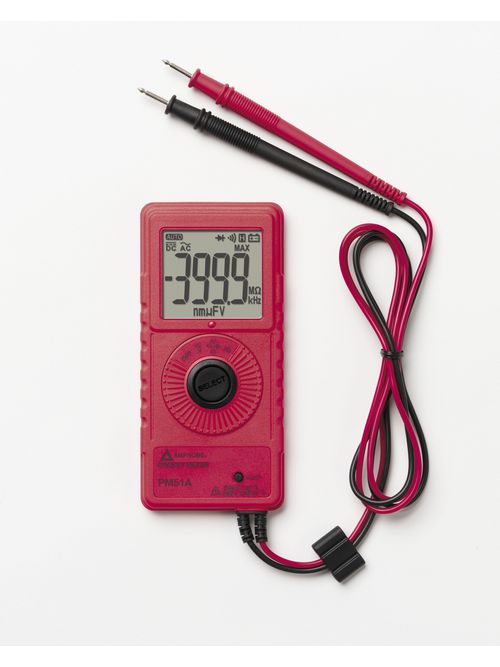 Product image for Fluke Electronics PM51A 600 VAC/VDC Pocket Digital Multimeter