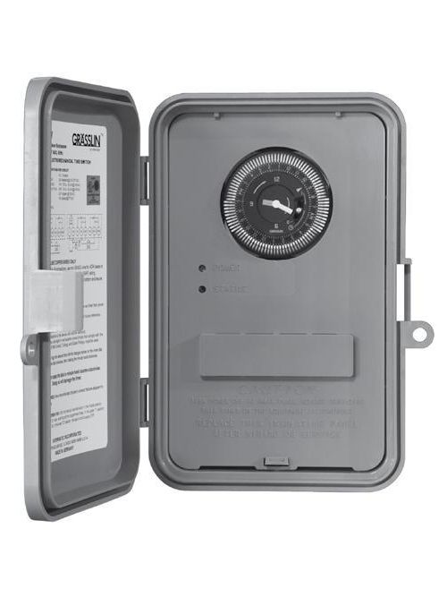 Product image for Intermatic GM40 120/208/240/277 VAC 40 Amp DPDT Electromechanical Time Switch