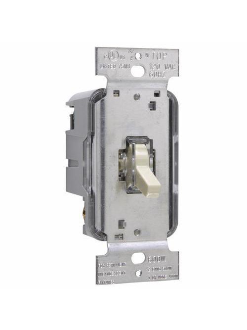 Product image for P&S T600-LI TOGGLE DIMMER 600W/SP L