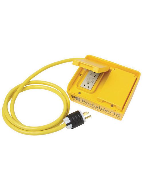 15A PORTABLE GFCI BOX AUTO RESET 15A PORTABLE GFCI BOX AUTO RESET