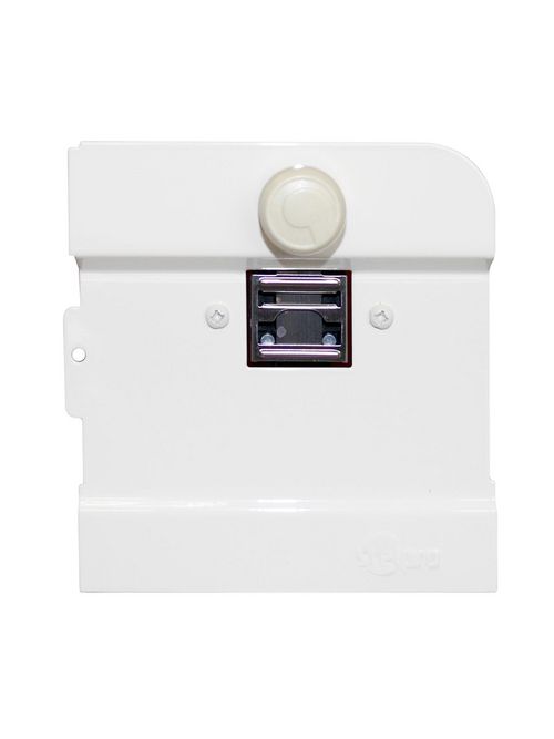 Product image for SPRO B1T1W THERMOSTAT WHITE 1P BUIL