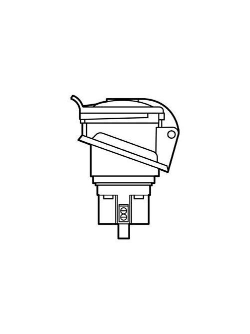 Product image for P&S 51920 RECEPT 110V/16A 2P+E IP44