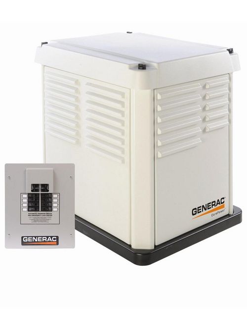 Product image for GENERAC 5837 7KW COMPOSITE W/ 8 CKT LOAD CENTER