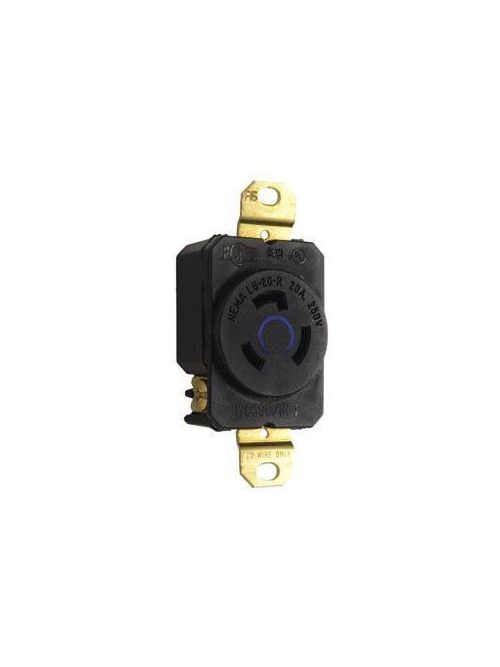 P&S L620RR TURNLK RECEP SGL RED 3W P&S L620RR TURNLK RECEP SGL RED 3W