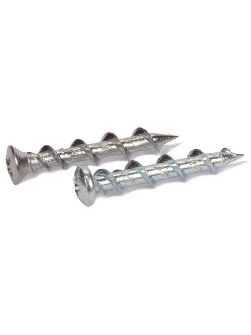 Product image for Cully 59507 1-1/4" Wall Dog® Anchor, Hex Washer Head, Phillips/Slotted, Zinc