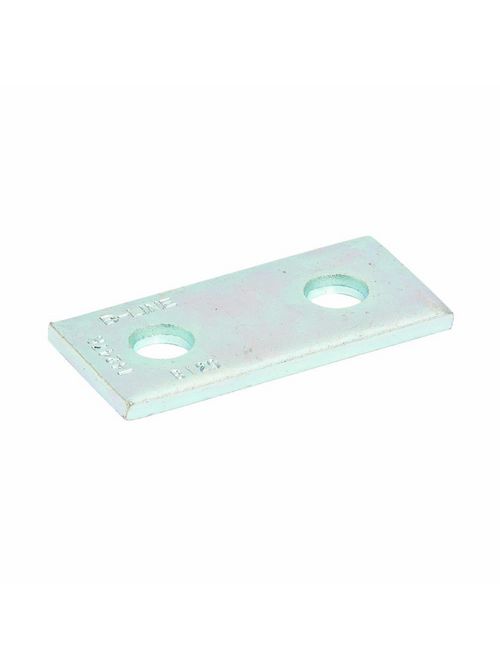 B-Line Series B129ZN 2-Hole Zinc Plated Splice Plate B-Line Series B129ZN 2-Hole Zinc Plated Splice Plate